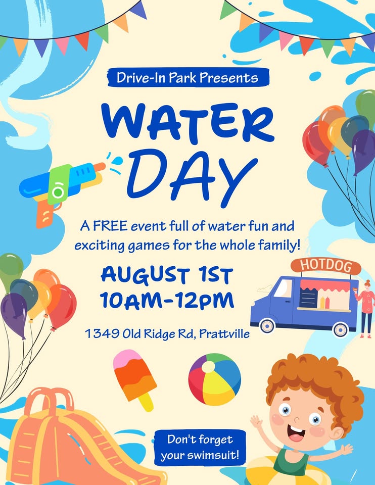 Water day flyer